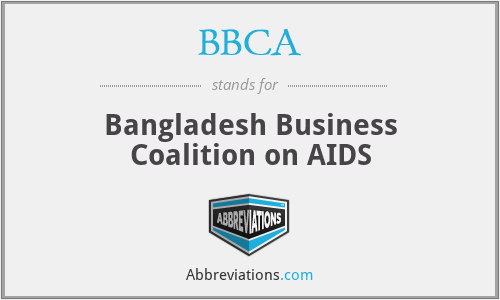 What is the abbreviation for bangladesh business coalition on aids?